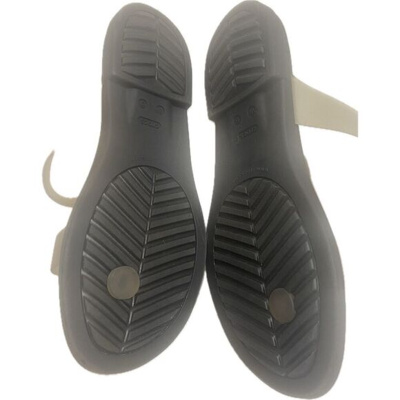 Crocs Comfort Tulum Toe Post Sage Green Slide Rubber Sandals 206108 Womens Sz 6W - Picture 6 of 6